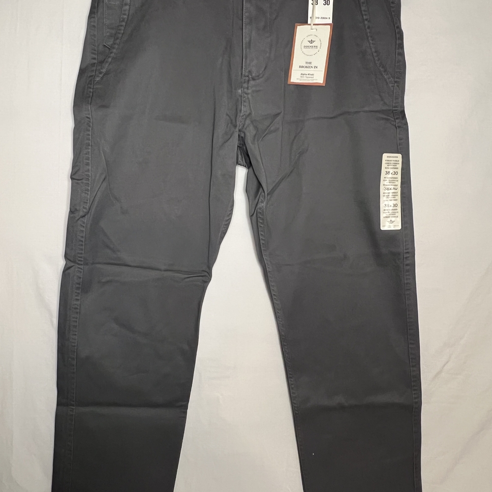 Dockers Men's Dark‎ Gray Chinos